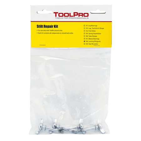 TOOLPRO K8 Stilt Kit  Wing Bolts TP02458